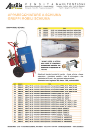 ANTINCENDIO - ANTINCENDIO APPARECCHIATURE A SCHIUMA GRUPPI MOBIL